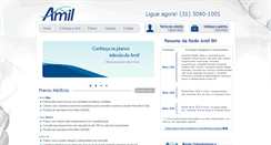 Desktop Screenshot of amilsaudebh.com
